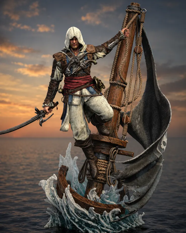 Assassin’s Creed Edward Kenway Figürü