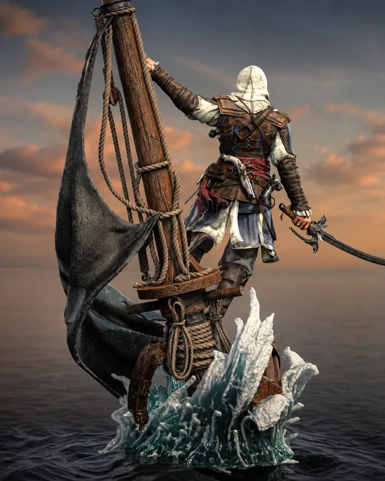 Assassin’s Creed Edward Kenway Figürü 4