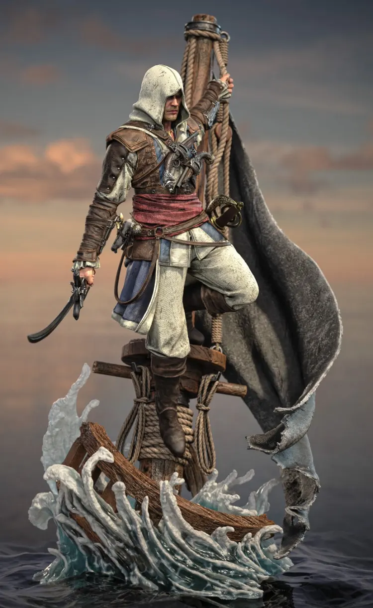 Assassin’s Creed Edward Kenway Figürü 2