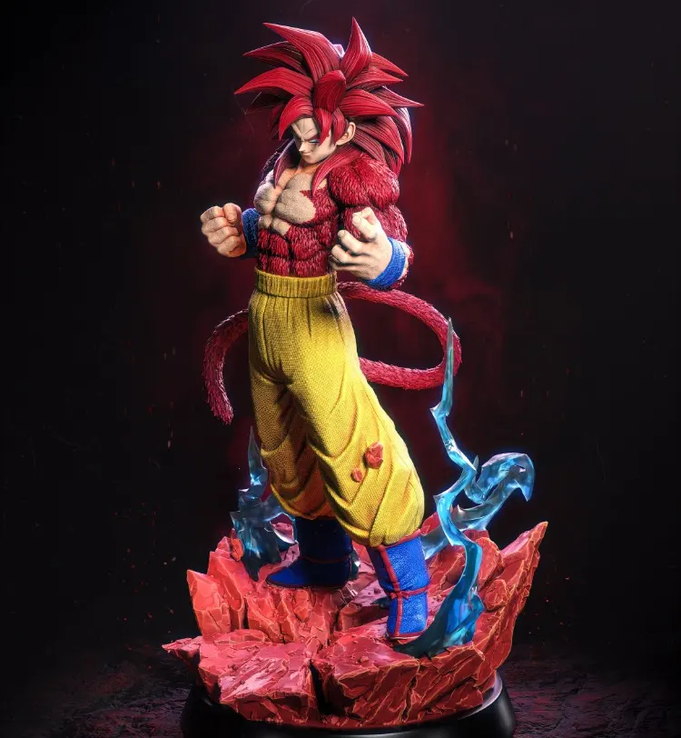 Dragon Ball Goku SSJ4 (Super Saiyan 4) Figürü 5