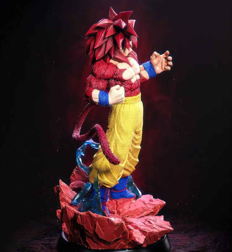 Dragon Ball Goku SSJ4 (Super Saiyan 4) Figürü 4