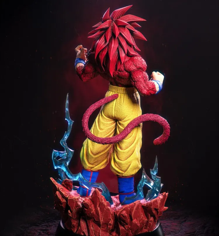 Dragon Ball Goku SSJ4 (Super Saiyan 4) Figürü 3