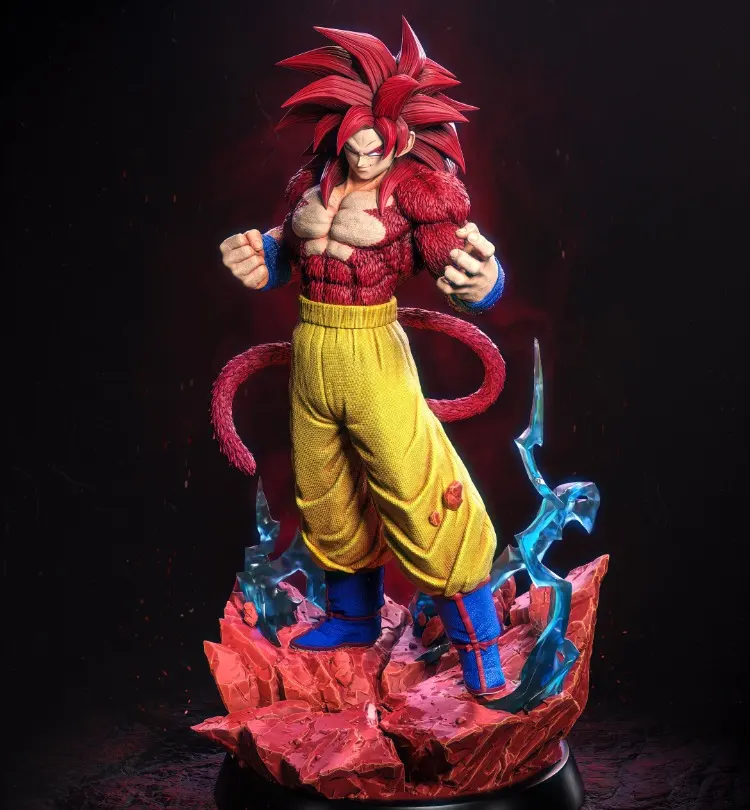 Dragon Ball Goku SSJ4 (Super Saiyan 4) Figürü