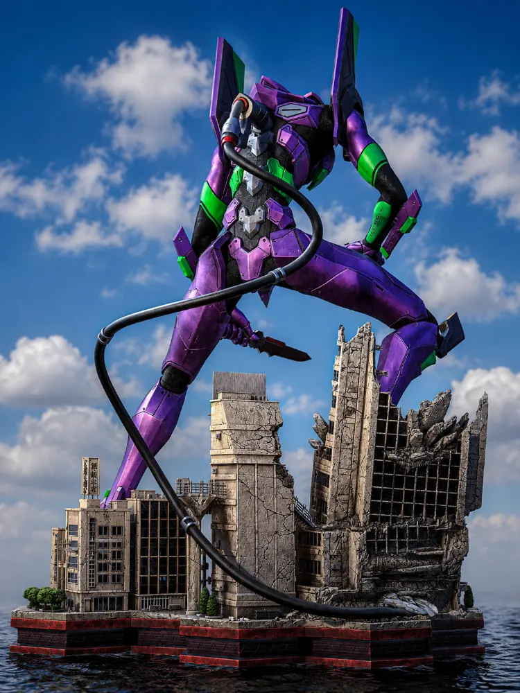 Evangelion Unit-01 Diorama Figürü 3