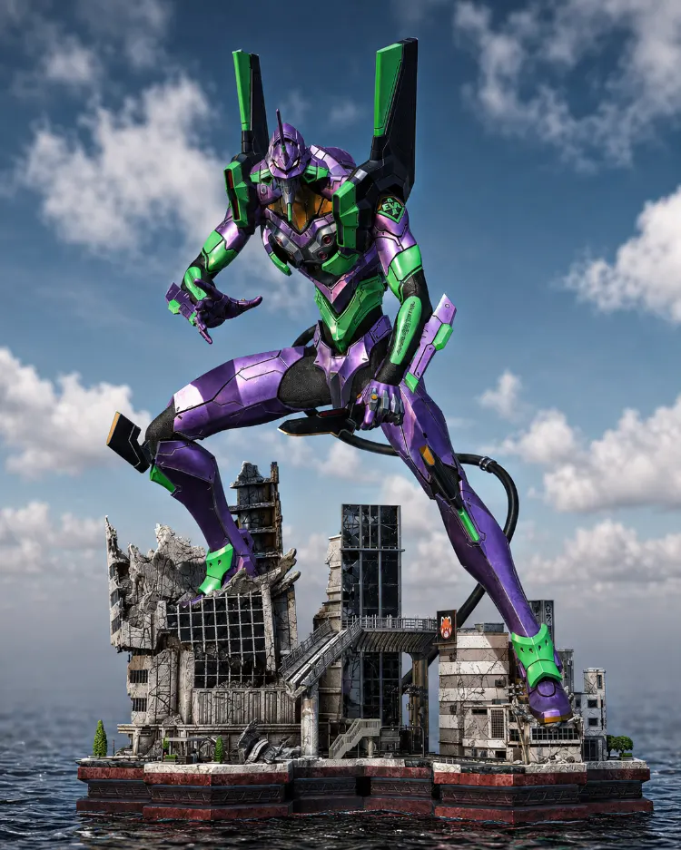 Evangelion Unit-01 Diorama Figürü