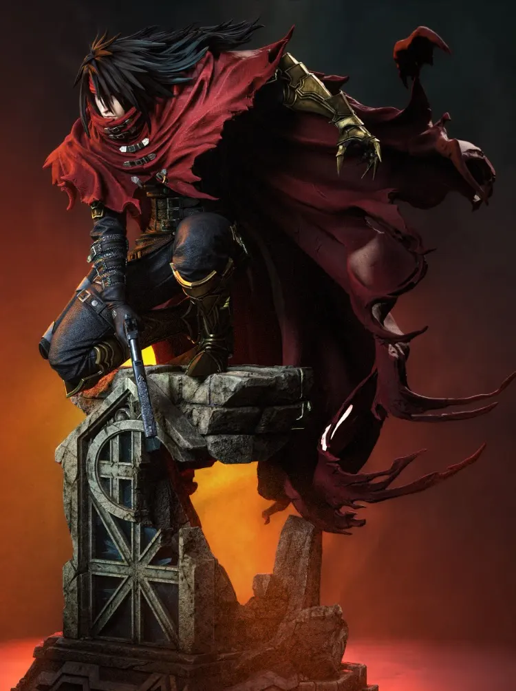 Final Fantasy VII Vincent Valentine Figürü 2