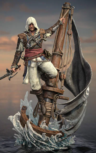 Assassin’s Creed Edward Kenway Figürü